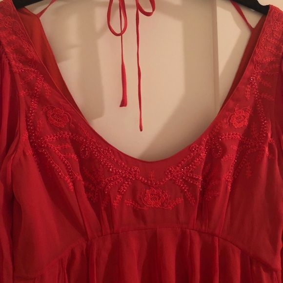 NWT: Free People ‘Tatiana’ Beaded Swing Dress - Picture 6 of 7